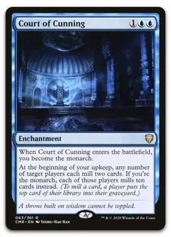 Court of Cunning #63 (NM) Commander Legends CMR Magic MTG - Image 1