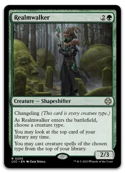 Realmwalker #250 (NM) Lost Caverns of Ixalan LCC Magic MTG - Image 1