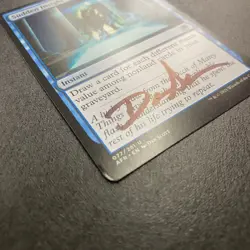 Dan Scott Signed MTG: Sudden Insight 077/281 U Artist Proof - Image 4