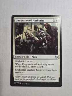 Unquestioned Authority Commander 2018 Regular - Image 1