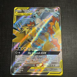 Moltres Zapdos Articuno GX Tag Team HOLO 66/68 Hidden Fates MINT Pokemon Card - Image 1