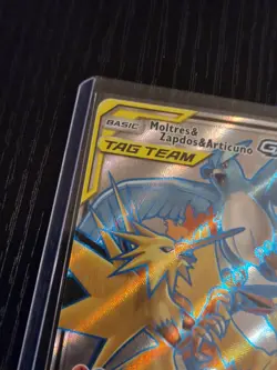 Moltres Zapdos Articuno GX 66/68 Hidden Fates Holo Rare Pokemon Card MINT - Image 4