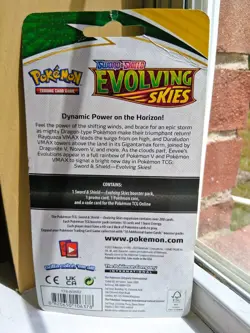 Pokemon TCG Evolving Skies Checklane Blister Pack Eevee Promo SEALED - Image 2