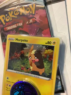 2021 Pokemon Sword & Shield Chilling Reign 1-Pack Blister Morpeko Promo SEALED - Image 4