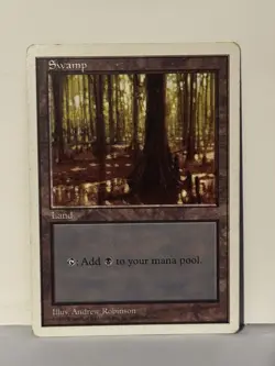 Swamp () 439 Fifth Edition NM MTG Magic Fast Shipping - Image 1