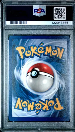 1999 POKEMON BASE SET UNLIMITED #12 NINETALES-HOLO PSA 8 - Image 2