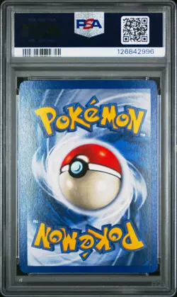 1999 POKEMON JUNGLE #4 JOLTEON-HOLO PSA 8 - Image 2
