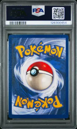 1999 POKEMON BASE SET UNLIMITED #6 GYARADOS-HOLO PSA 8 - Image 2
