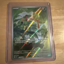 Pokemon TCG Caterpie 172/165 Scarlet & Violet 151 Holo Illustration Rare Card NM - Image 1