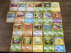 Japanese Lot Vintage Pokemon Bulk 22 cards Common to Rare LP-MP NO DUPLICATES 🔥 - Image 1