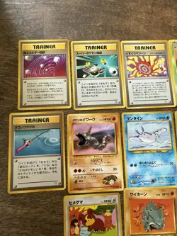 Japanese Lot Vintage Pokemon Bulk 22 cards Common to Rare LP-MP NO DUPLICATES 🔥 - Image 2