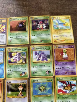 Japanese Lot Vintage Pokemon Bulk 22 cards Common to Rare LP-MP NO DUPLICATES 🔥 - Image 3