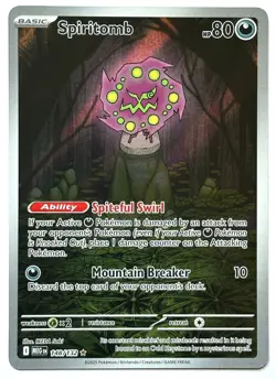Spiritomb 148/132 - Pokemon TCG -Mega Evolution Illustration Rare Holo - M/NM - Image 1