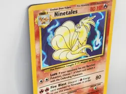 Pokemon Ninetales 012/102 Base Set Holo Rare 80 HP English 1999 - Image 2