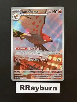 Pokemon Talonflame 091/088 Me03: Perfect Order Illustration Rare Holo - Image 1