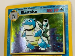 Vintage 1999 Pokemon TCG Base Set BLASTOISE HOLO Rare 2/102 LP-MP English, Unltd - Image 4