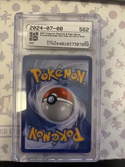 2007 Pokemon TCG Entei 4 Reverse Holo Diamond & Pearl Secret Wonders CGC 9 Pop 9 - Image 2
