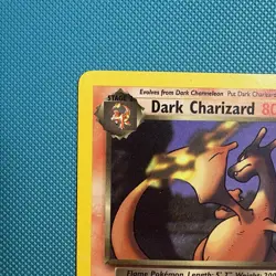 Pokemon Vintage Non-Holo Rare Dark Charizard 21/82 Team Rocket WotC 2000 - Image 2