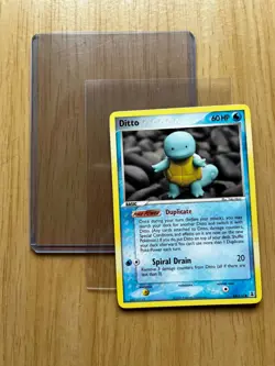 Pokemon TCG DITTO ( SQUIRTLE ) 64/113 Normal. EX DELTA SPECIES. Common. NM/M - Image 3