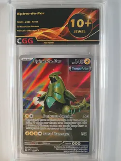 Carte Pokemon Francais Epine-de-Fer (SVP 098) SV Black Star CGG 10+ 26810021 - Image 1