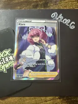 Klara Black Star Promo Full Art Trainer, Scarlet & Violet swsh302 Pokemon TCG NM - Image 3