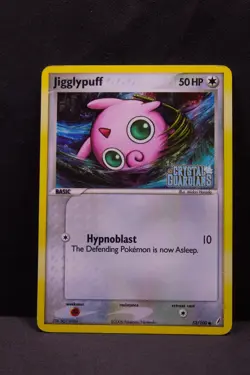 Jigglypuff 53/100 Pokemon TCG Crystal Guardians Holo Common Stamped - Image 4