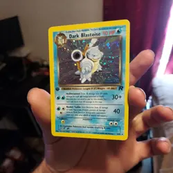 Pokemon TCG Dark Blastoise Holo Rare 1st Edition MP - Image 3