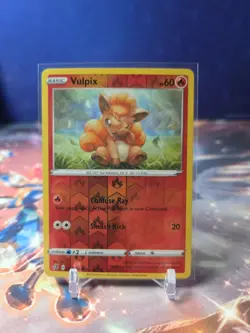Vulpix 024/192 Reverse Holofoil SWSH02: Rebel Clash Pokemon TCG LP - Image 1