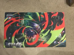 Pokemon Mega Gengar STAFF Playmat - Upgrade fee from Regular Version - Image 1