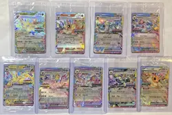 2025 Pokemon Prismatic Evolutions Surprise Box STAMPED Promo 9/9 COMPLETE SET - Image 2