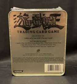 2003 Yugioh Collector Tin, Yugi/Dark Magician, MINT!, Fact Sealed &Case Fresh D1 - Image 2