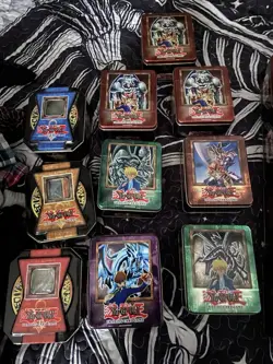 Yugioh Metal Tin Lot - Image 1