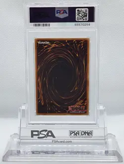 2002 YUGIOH JMP-001 BLUE EYES WHITE DRAGON ULTRA RARE HOLO PSA 9 MINT #65570254 - Image 4