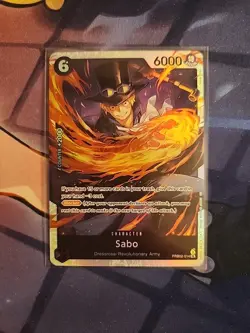 One Piece TCG | Sabo PRB02-014 SR - One Piece Card the Best Vol. 2 NM - Image 1