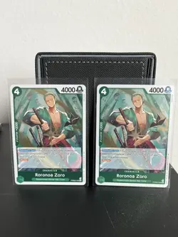 One Piece CCG Roronoa Zoro PRB02-006 Premium Booster Vol. 2 Rare Foil 4000 Power - Image 1