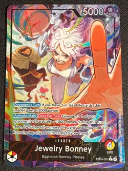 SHIPS TODAY ONE PIECE Jewelry Bonney EB04-001 Adventure on Kamis Island Foil ENG - Image 1