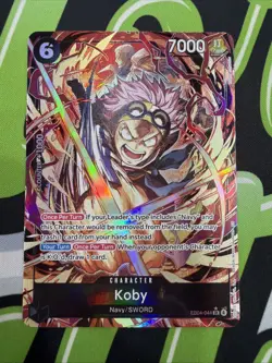 One Piece KOBY EB04-044 Alt Art SR Adventure On Kami’s Island~English - Image 1