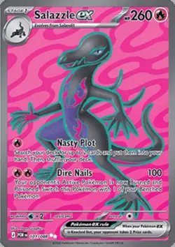 Pokemon TCG Salazzle EX 101/088 | Perfect Order | Full Art Ultra Rare | NM/M - Image 1