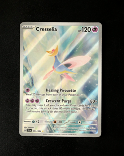 Pokemon Card - Cresselia 071/064 - Shrouded Fable - Illustration Rare - NM/LP ⭐ - Image 1