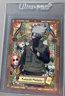 Kakashi Hatake Naruto Kayou English NRSA01-SP-004L5 Heaven Scroll Card - Image 1