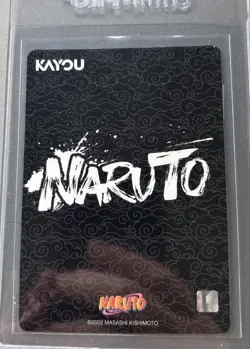 Kakashi Hatake Naruto Kayou English NRSA01-SP-004L5 Heaven Scroll Card - Image 2