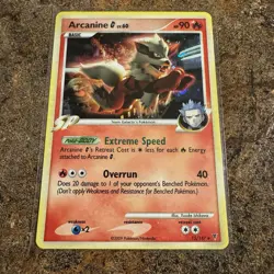 Arcanine 15/147 Holo Rare Supreme Victors 2009 - Pokemon Card TCG (LP) - Image 1