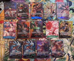 One Piece Card Lot with Treasure Rare, Alt Arts, and MORE [OVER $250 in VALUE] - Image 1