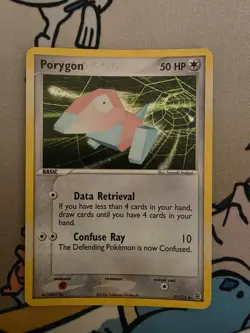 Pokemon TCG English Card Fire Red Leaf Green Porygon 47/112 Reverse Holo - Image 1