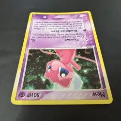 Mew 040 Swirl Nintendo Holo Black Star Promo Pokemon Card NM #2 - Image 5