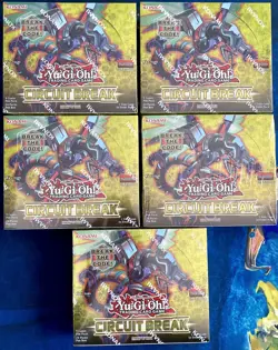 YUGIOH! Circuit Break FACTORY SEALED Booster Box USA 1st Edition 24 pack/9 cards - Image 1