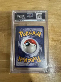 Pokemon TCG Gambler Fossil 1st Edition Card PSA 9 60/62 - Image 2
