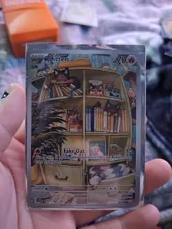 Litten - 167/162 - Pokemon Temporal Forces Illustration Rare Card NM - Image 1