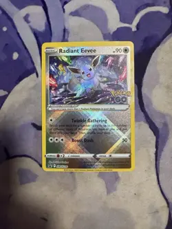 Radiant Eevee SWSH230 SWSH: Sword & Shield Promo Cards Holo - Image 1