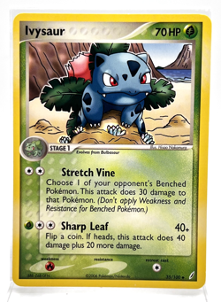 Ivysaur 35/100 Pokemon Card Crystal Guardians 2006 LP - Image 1